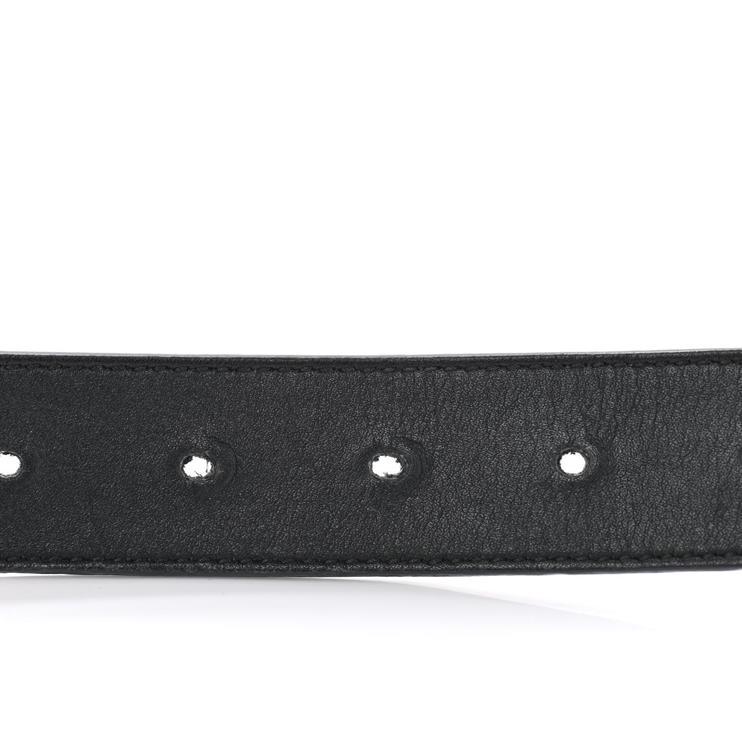 Gucci Calfskin Double G 30mm Belt 80 32 Black 3 of 6