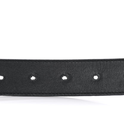 Gucci Calfskin Double G 30mm Belt 80 32 Black 3 of 6