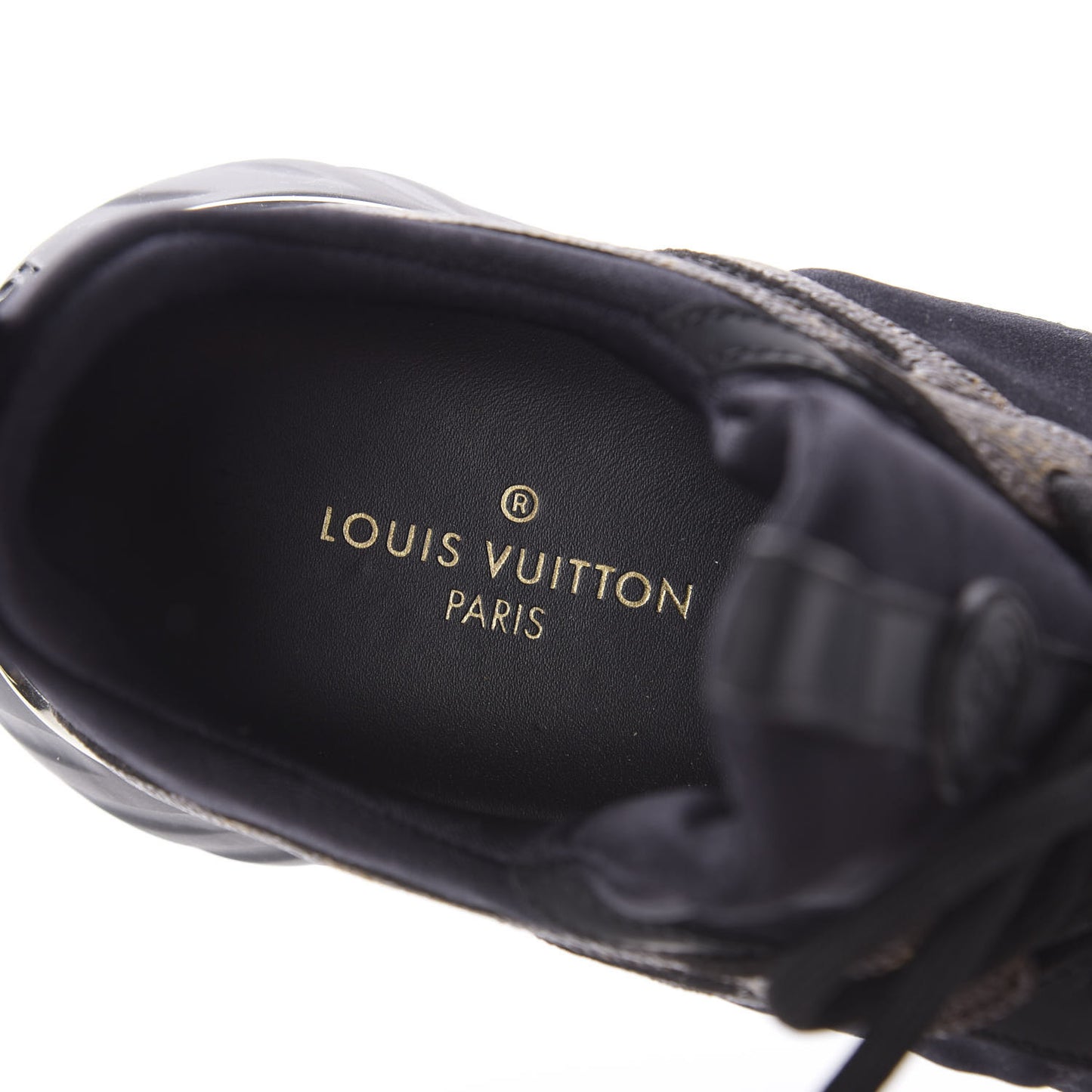Technical Nylon Monogram Rubber Aftergame Sneakers 37 Black