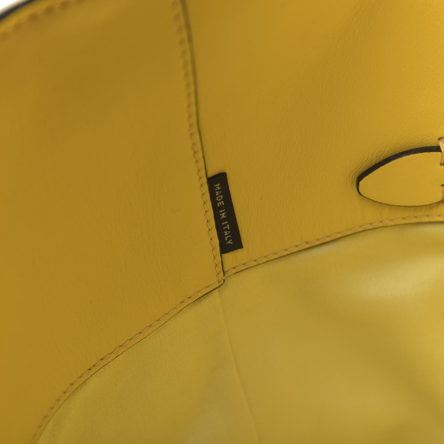 Vitello Soft Calf Tote Yellow
