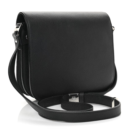 MCM Grained Calfskin Patricia Park Avenue Crossbody Bag Black 3 of 10