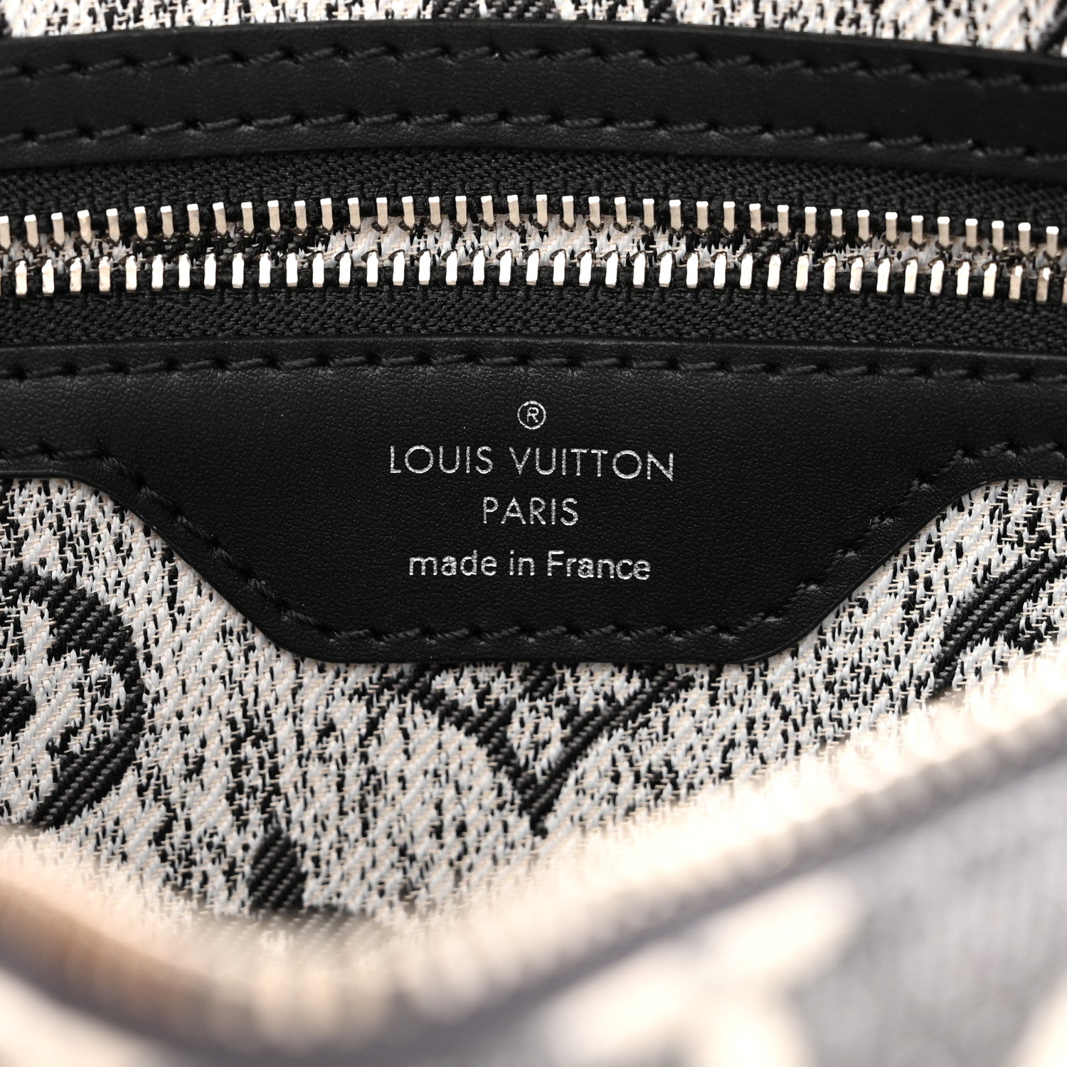 Louis Vuitton Denim Monogram Jacquard Speedy Bandouliere 25 Black 6 of 7