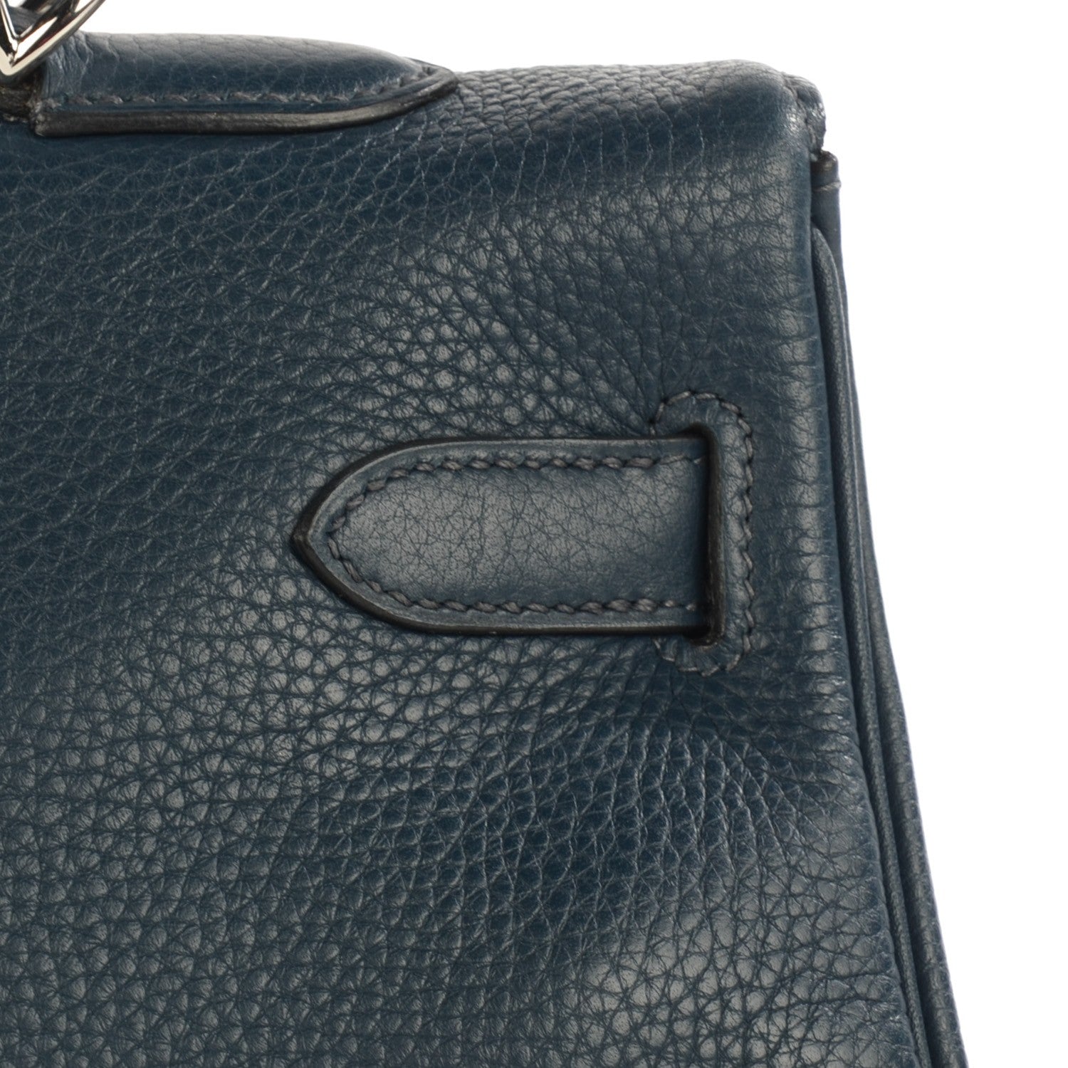 Hermes Taurillon Clemence Kelly Retourne 35 Bleu De Prusse 15 of 23