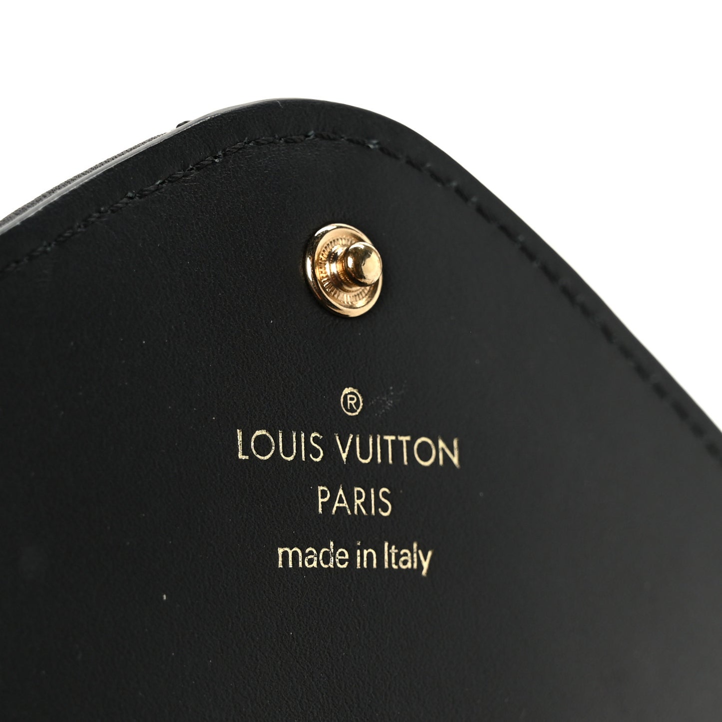 Calfskin Love Lock New Wave Long Wallet Black