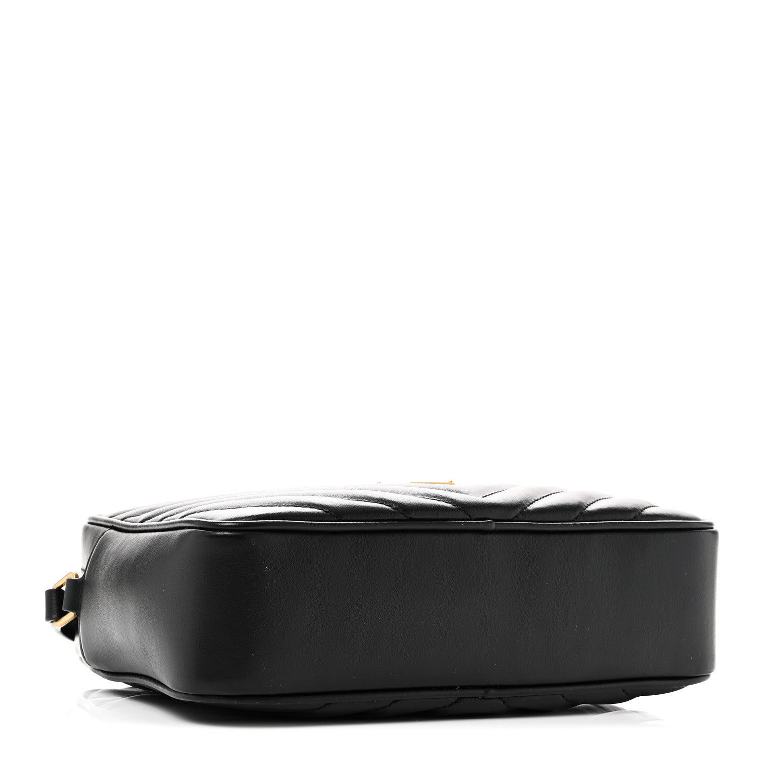 Saint Laurent Calfskin Matelasse Monogram Lou Camera Bag Black 4 of 10