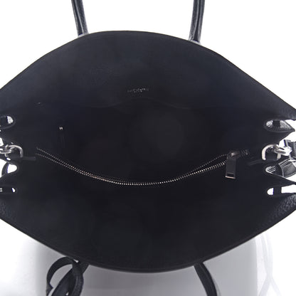Saint Laurent Grained Calfskin Small Supple Sac De Jour Black 8 of 11