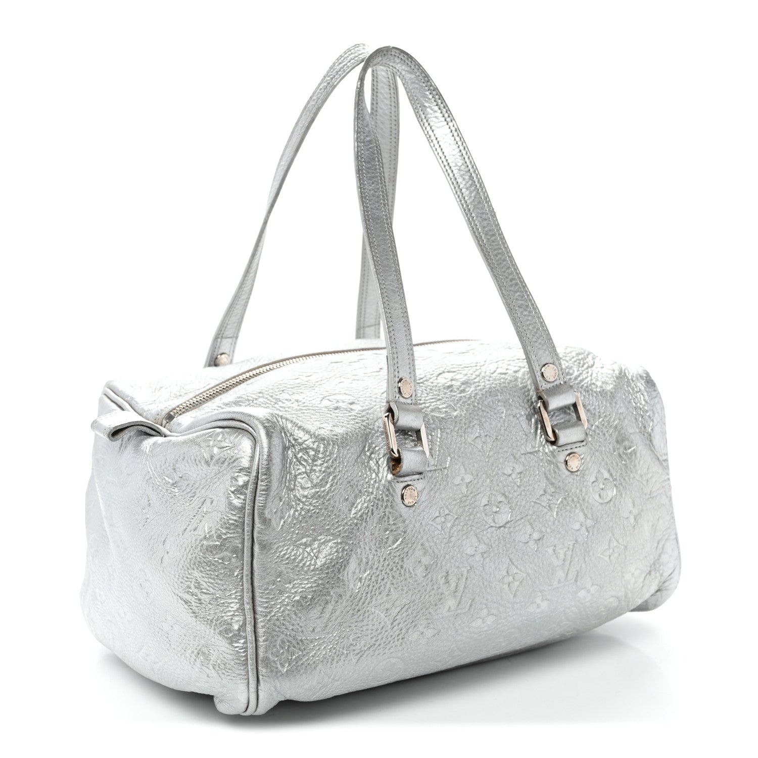 Louis Vuitton Monogram Shimmer Comete Silver 2 of 9