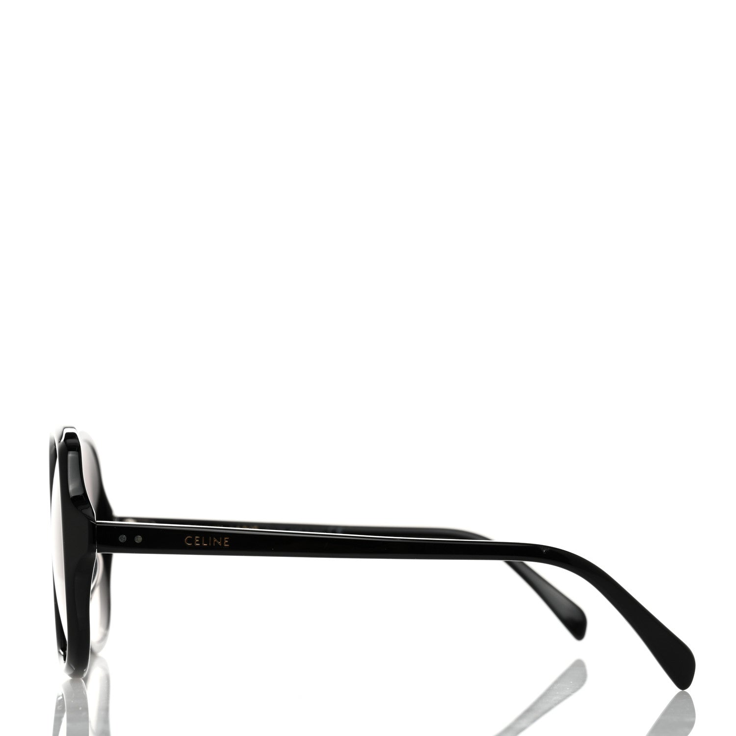 Celine Acetate Square Sunglasses CL40172U Black 3 of 8