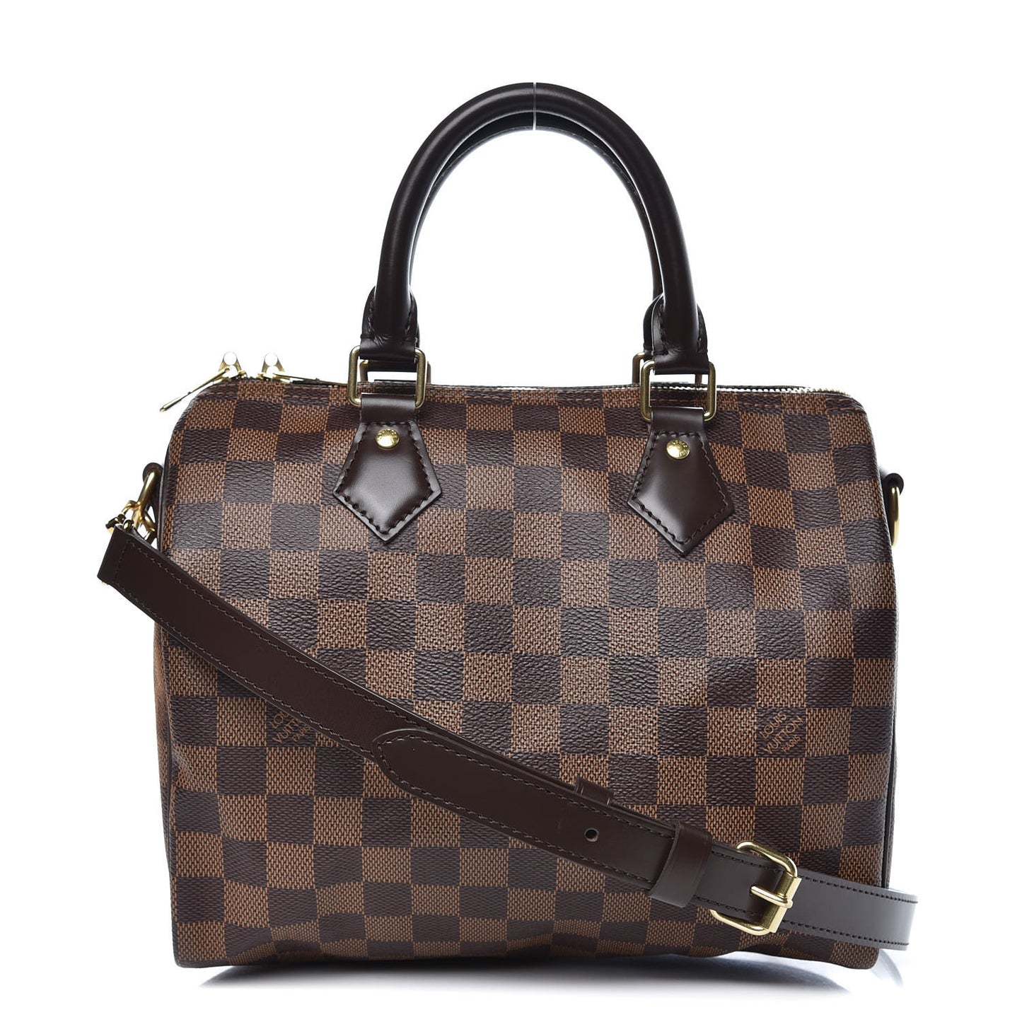 Damier Ebene Speedy Bandouliere 25