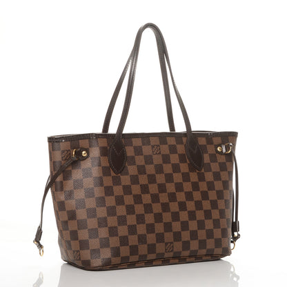 Louis Vuitton Damier Ebene Neverfull PM 3 of 8