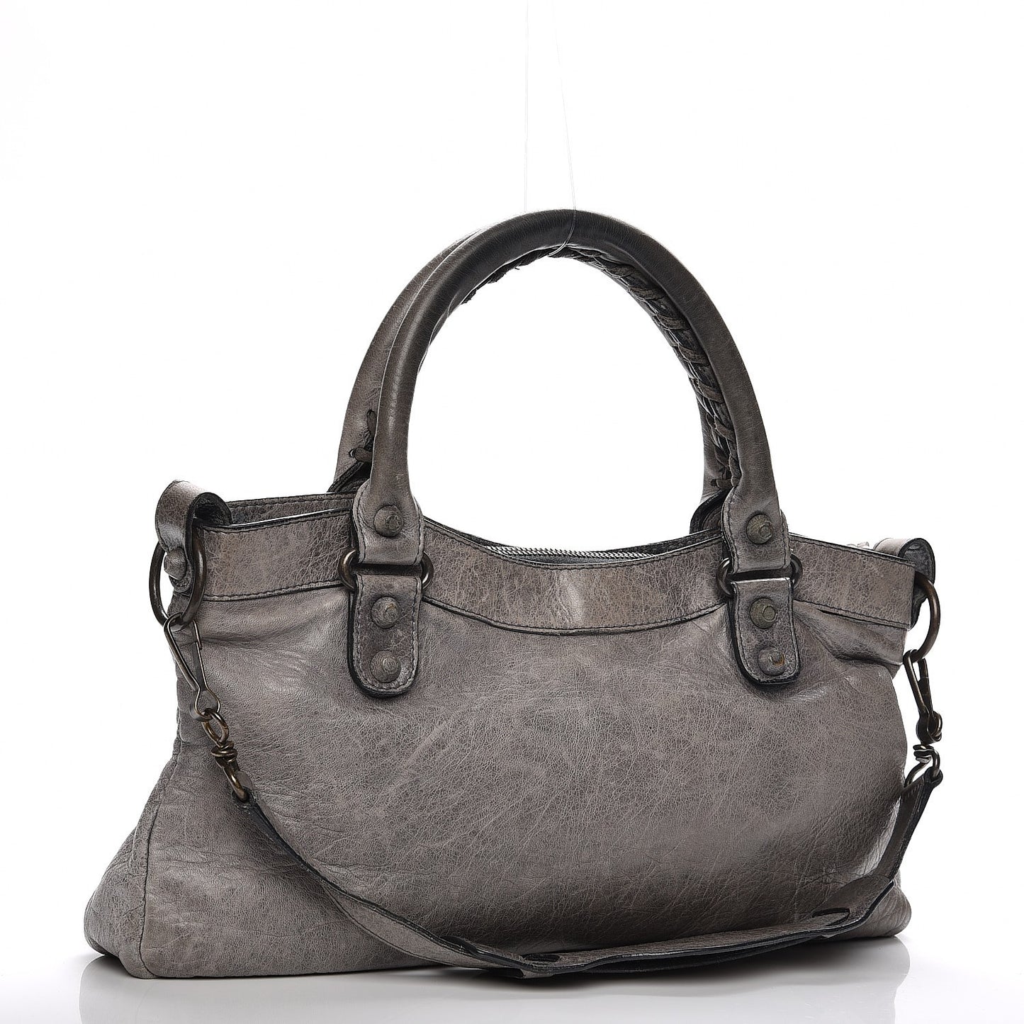 Agneau Rubber Covered Classic Hardware First Anthracite