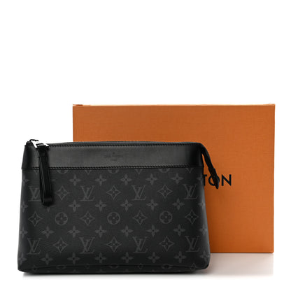 Louis Vuitton Monogram Eclipse Pochette Voyage Souple 9 of 9