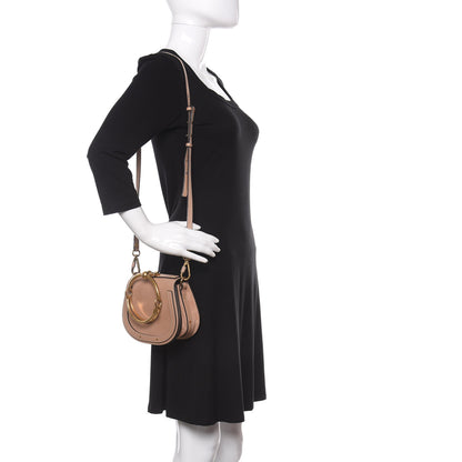 Chloe Calfskin Suede Small Nile Bracelet Bag Biscotti Beige 2 of 12