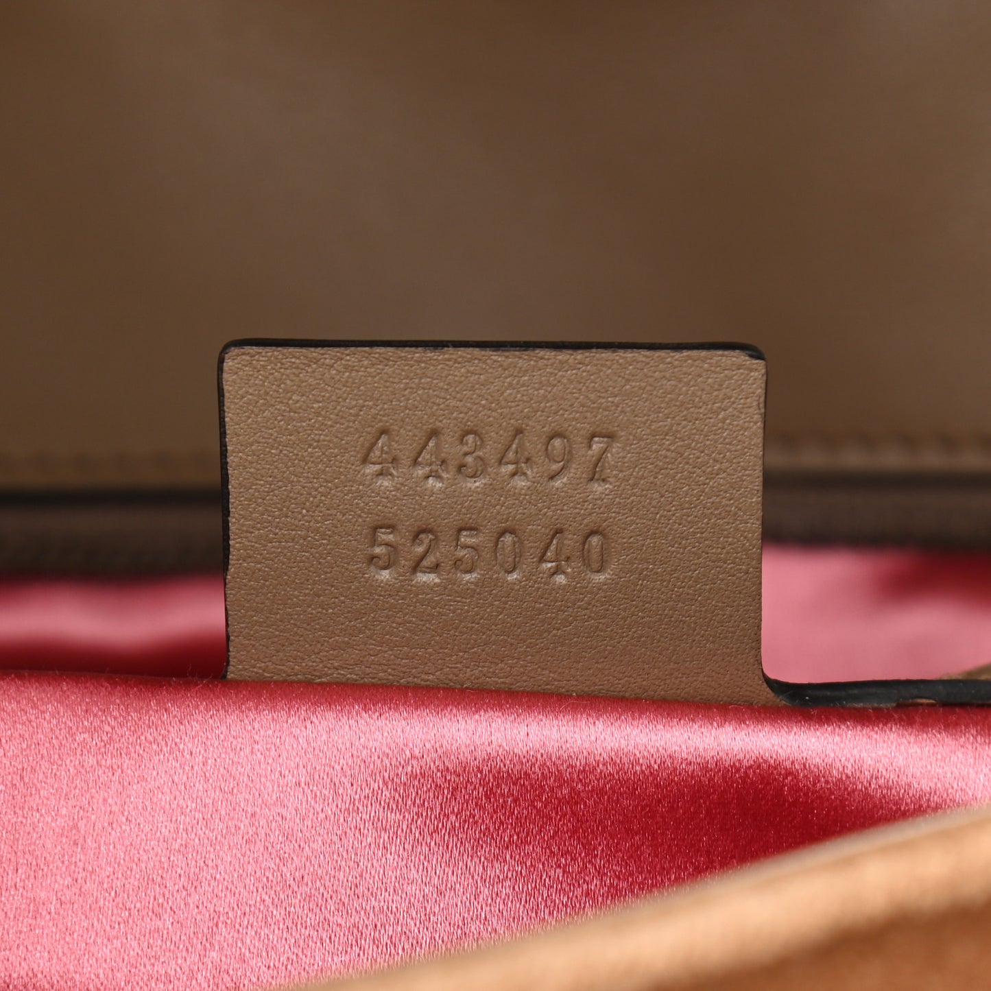 Velvet Matelasse Small GG Marmont Shoulder Bag Taupe