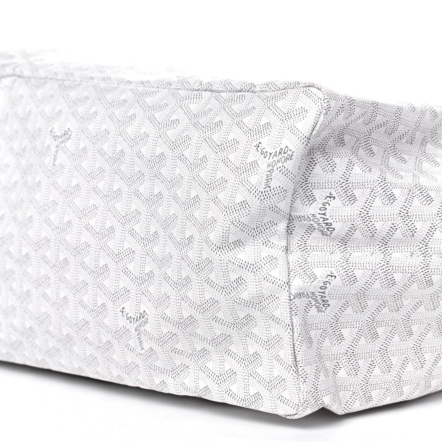 Goyard Goyardine Saint Louis GM White 8 of 8