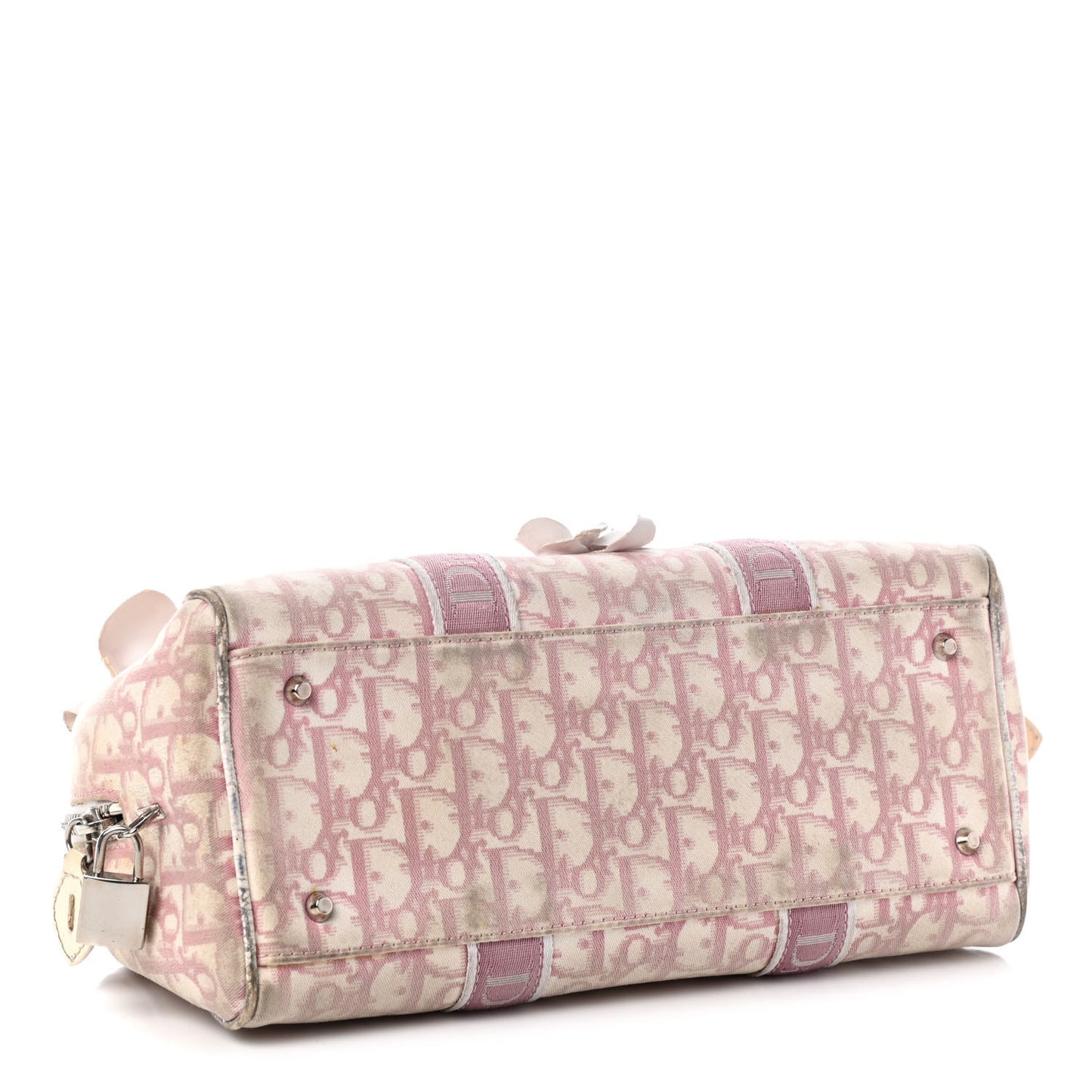 Monogram Girly Boston Pink