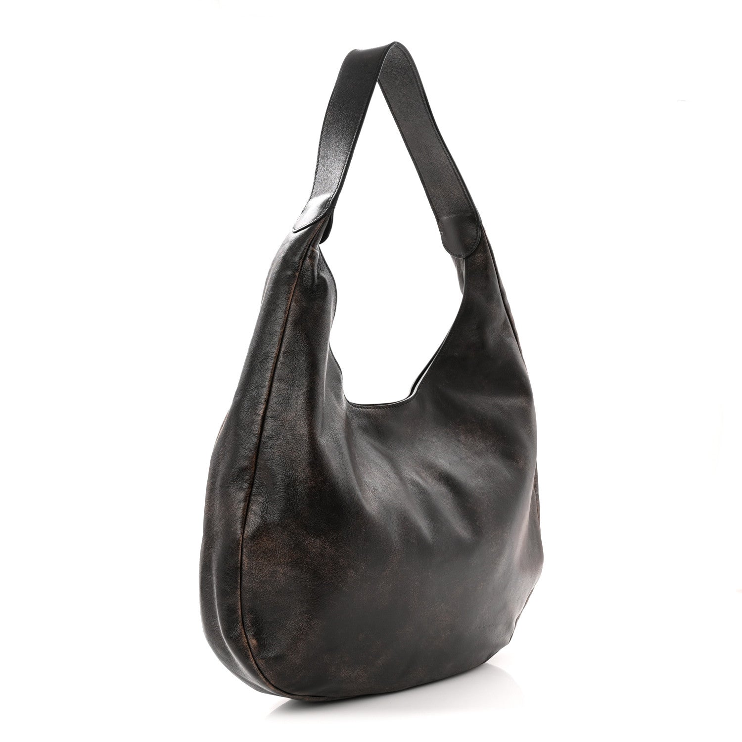 Miu Miu Nappa Old Hobo Bag Caffe 3 of 9