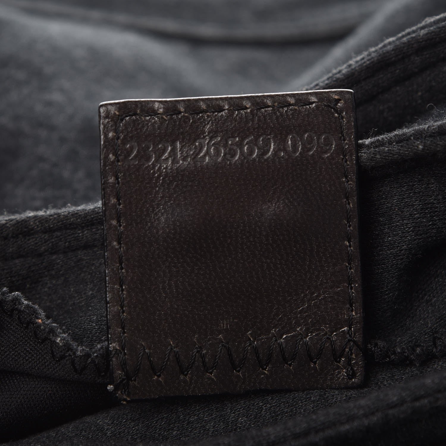 Fendi Jersey Baguette Grey 7 of 10