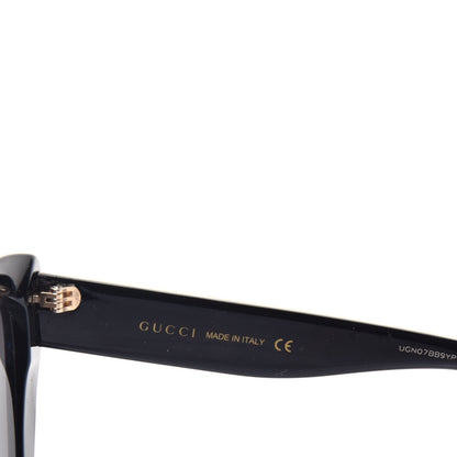 Gucci Acetate Glitter Sunglasses GG0327S Black 6 of 8