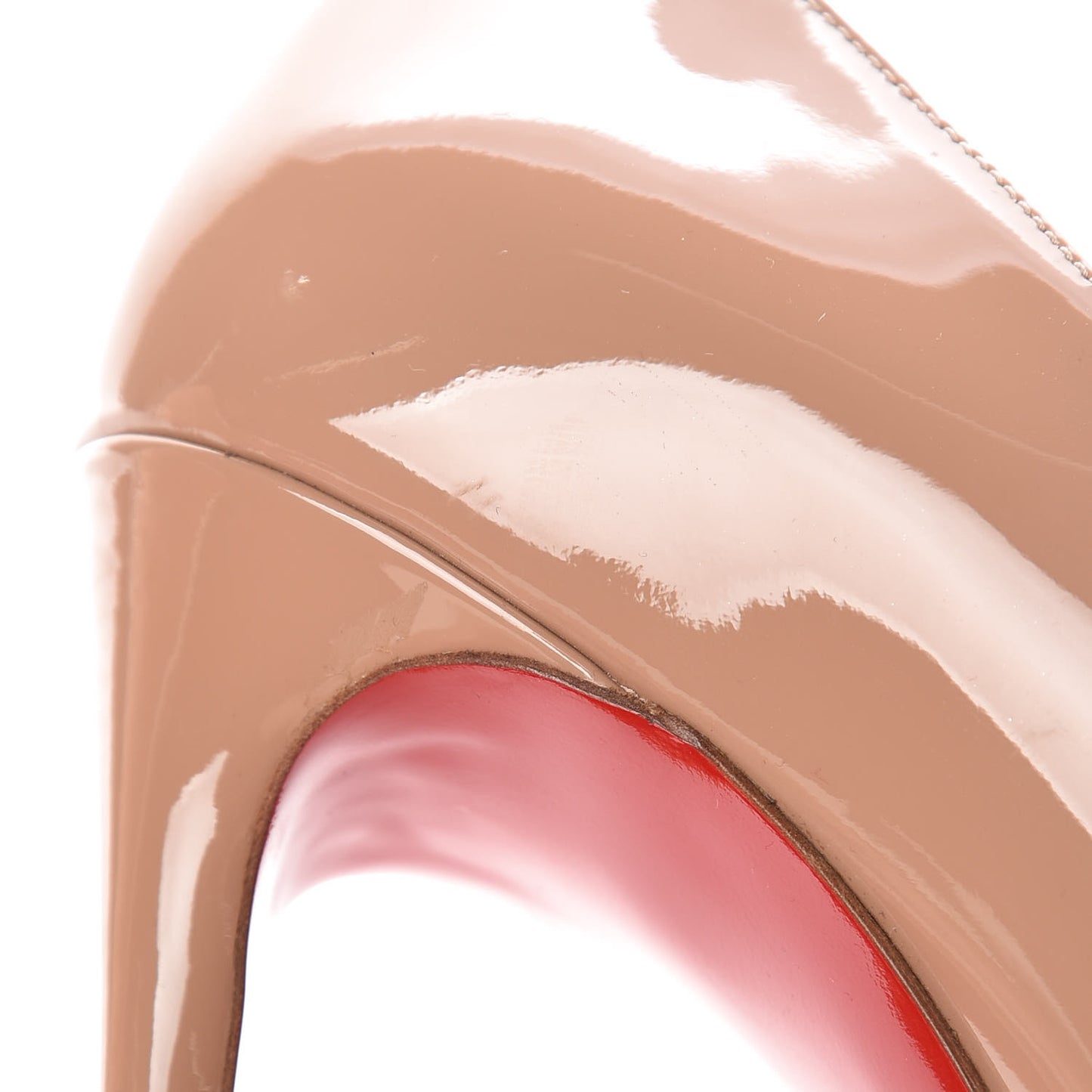 Patent Pigalle Follies 100 Pumps 39.5 Nude