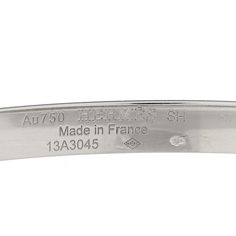 18K White Gold Diamond PM Kelly Bracelet SH