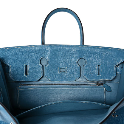 Hermes Togo Birkin 35 Blue Jean 15 of 37