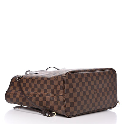 Louis Vuitton Damier Ebene Neo Neverfull MM Rose Ballerine 4 of 13
