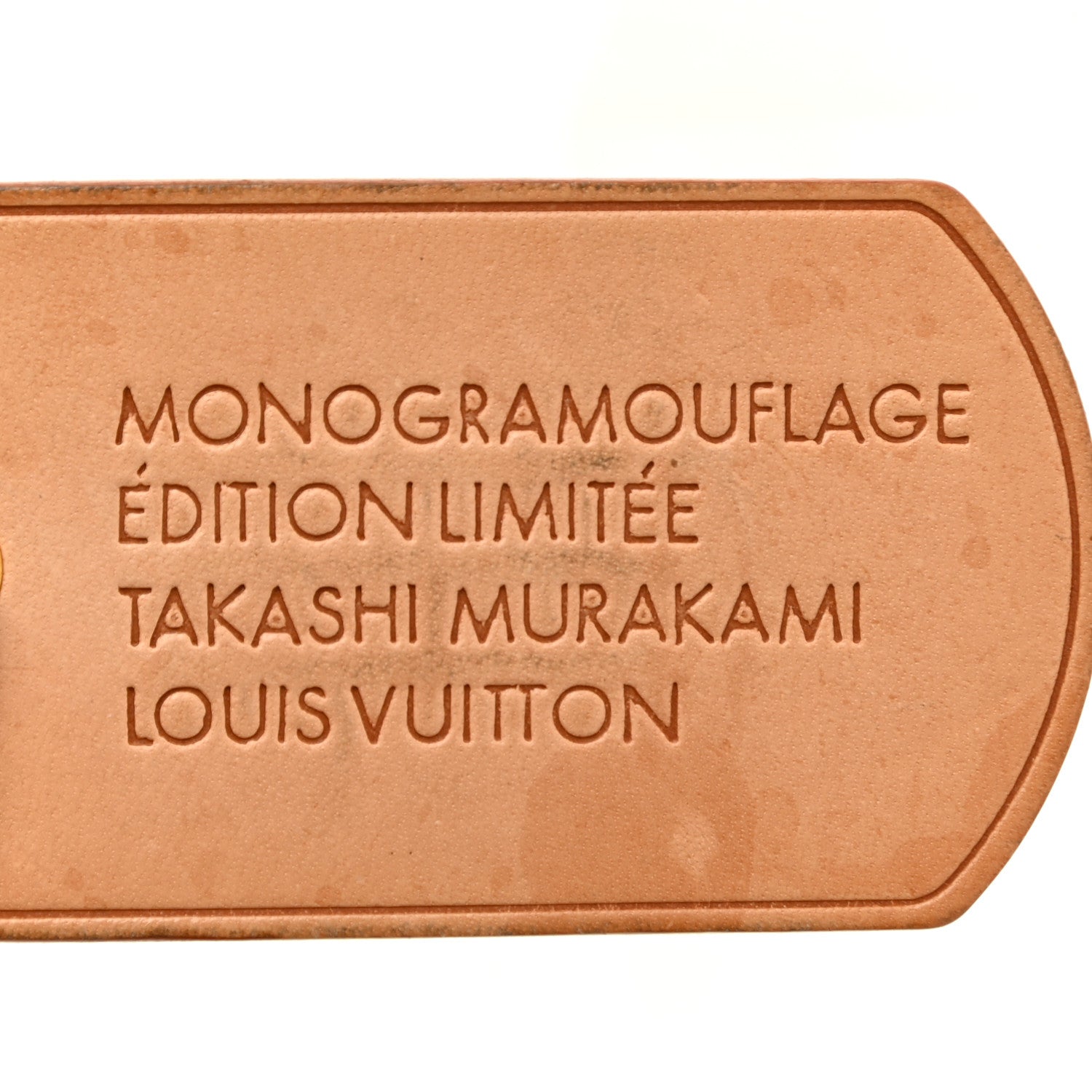 Louis Vuitton Monogramouflage Bag Charm Red 6 of 6