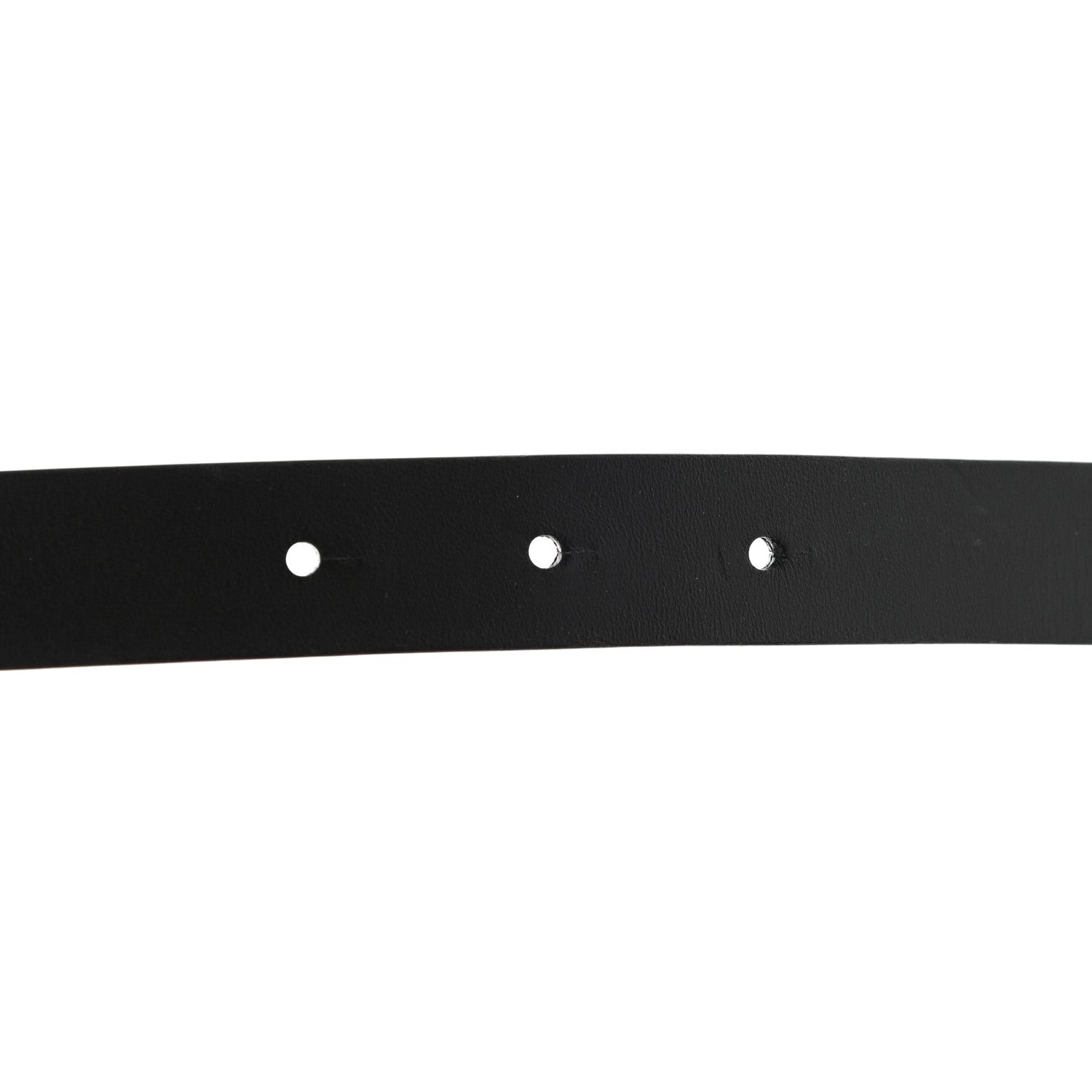 Chanel Calfskin Crystal CC Belt 80 32 Black 6 of 6