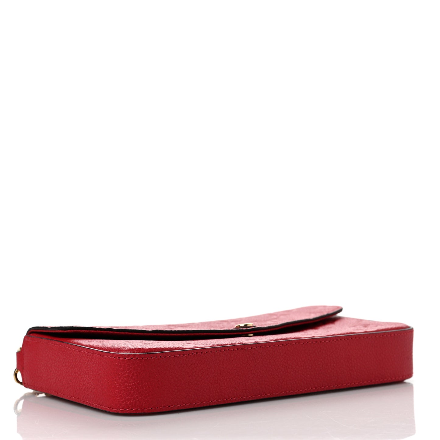 Empreinte Pochette Felicie Chain Wallet Scarlet