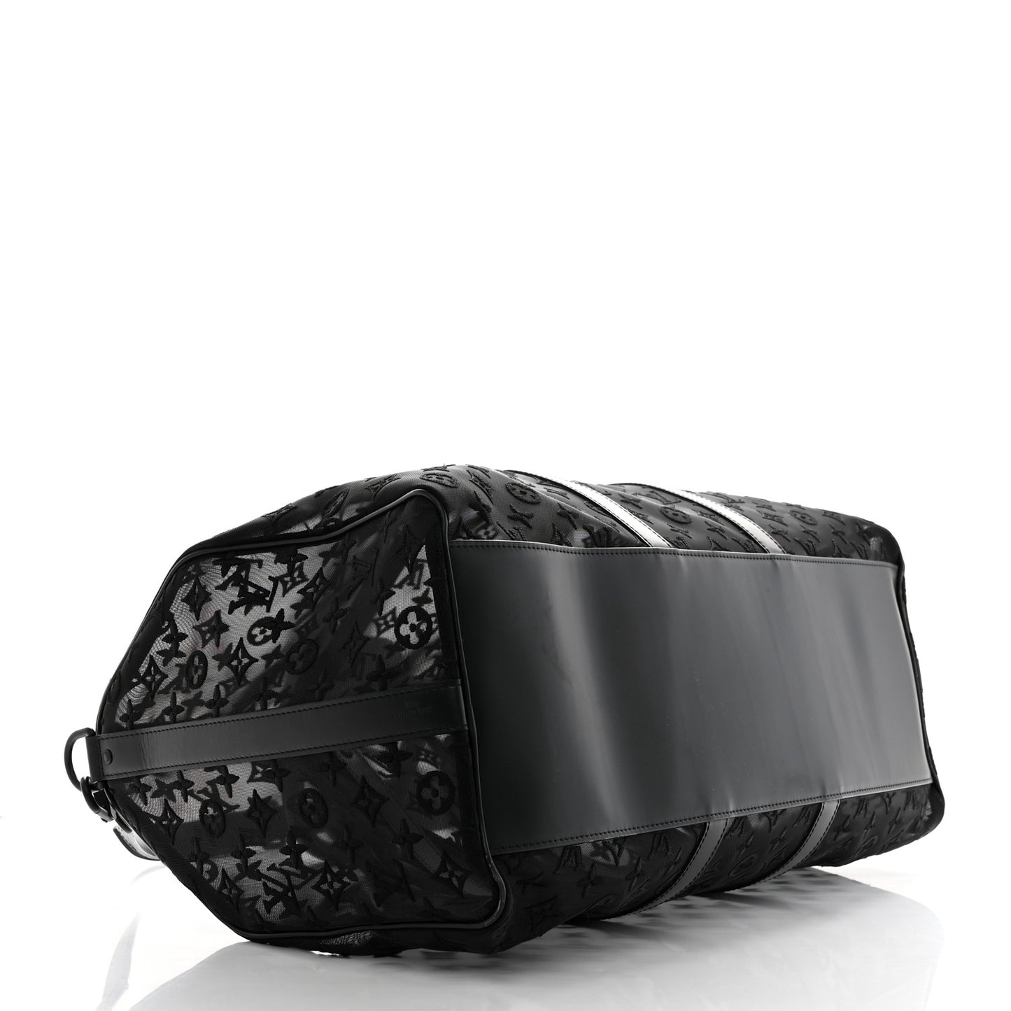 Monogram See Through Keepall Bandouliere 50 Black