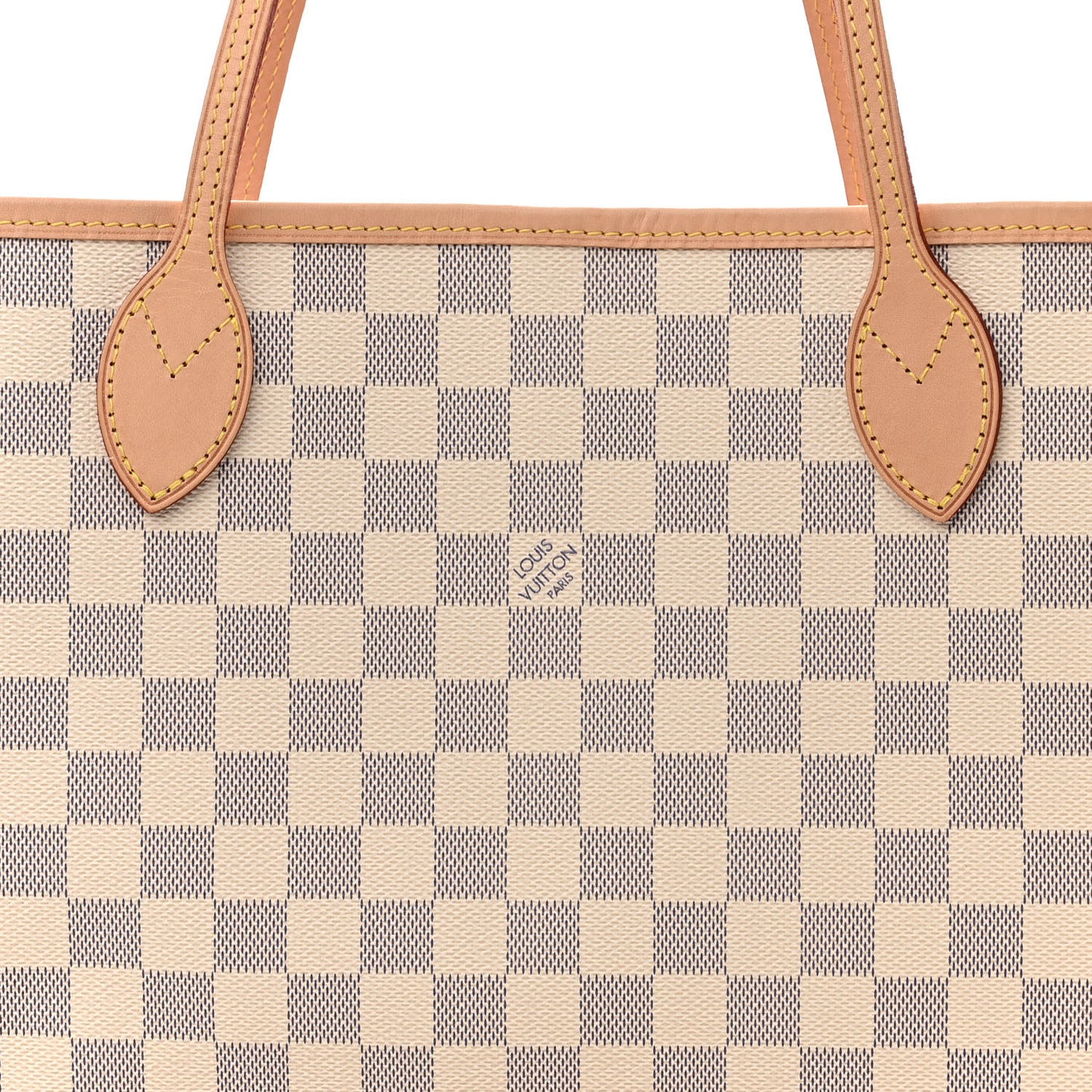 Damier Azur Neo Neverfull MM Rose Ballerine