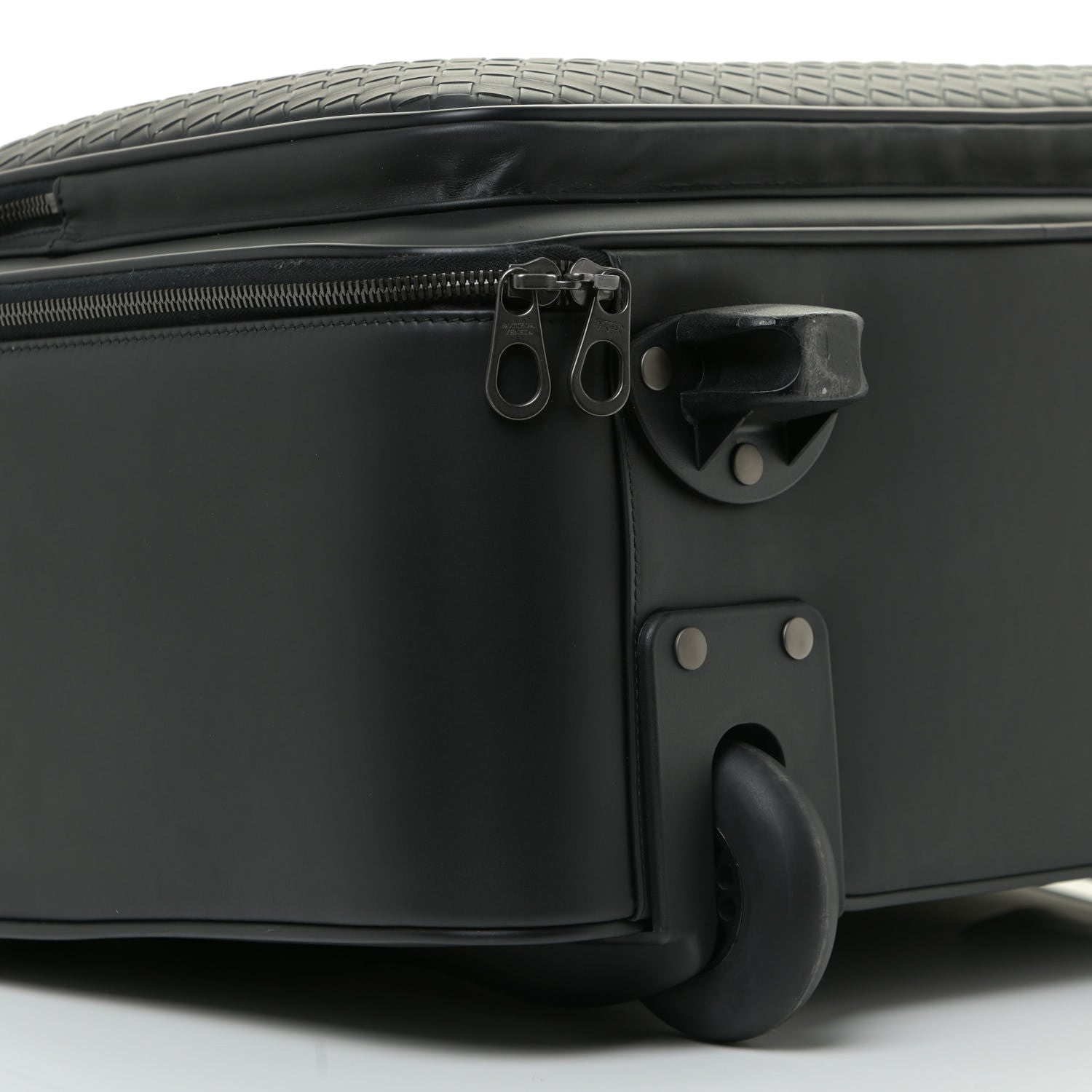 Bottega Veneta Nappa Intrecciato Carry On Luggage Black 16 of 50