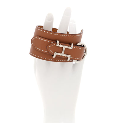 Hermes Swift Trench Cuff Bracelet T5 Gold 2 of 6