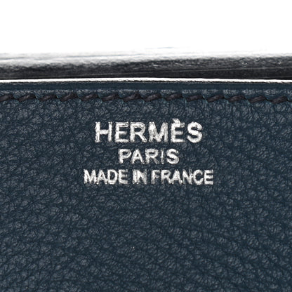 Hermes Togo HAC Endless Road Birkin 50 Bleu de Prusse 5 of 14