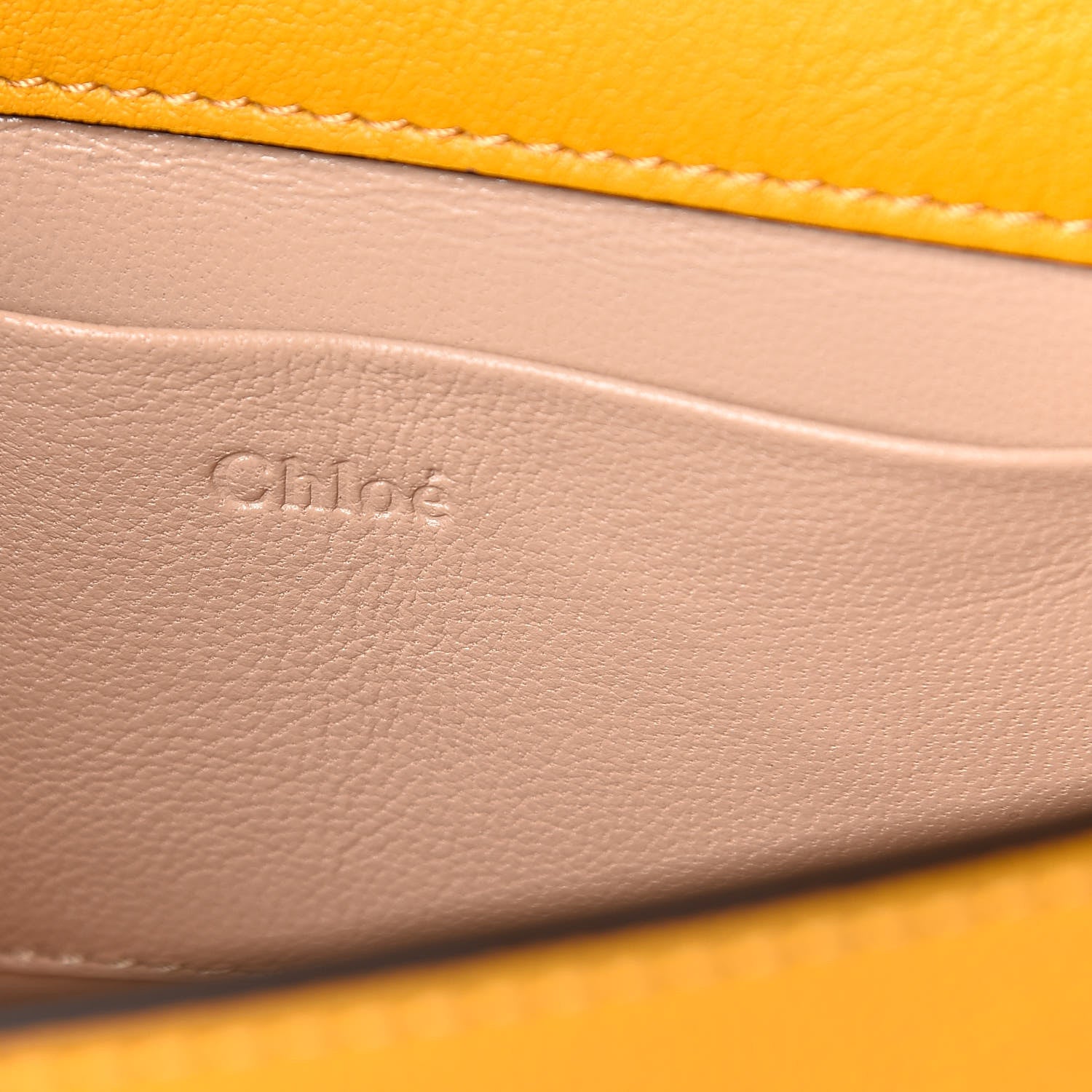 Chloe Calfskin Small Nile Bracelet Minaudiere Bag Dark Ochre 6 of 14