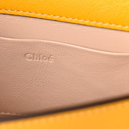 Chloe Calfskin Small Nile Bracelet Minaudiere Bag Dark Ochre 6 of 14