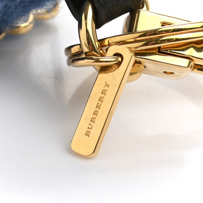 Burberry Cashmere Thomas Beachwear Teddy Bear Keychain Charm Blue Multi 3 of 5