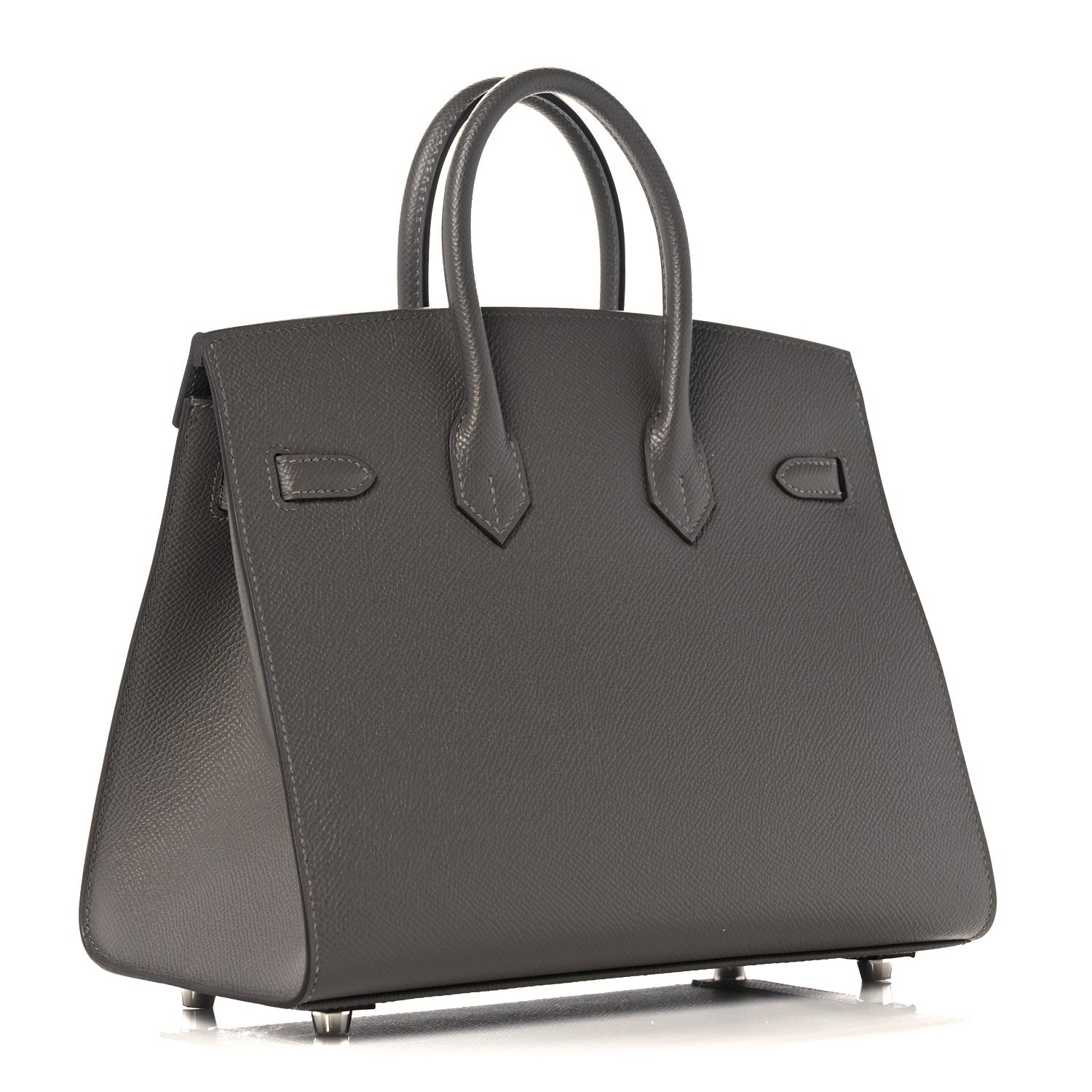 Hermes Epsom Birkin Sellier 25 Etain 3 of 35