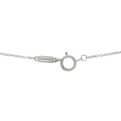 Tiffany Platinum Diamond .32ctw Circlet Pendant Necklace 4 of 4