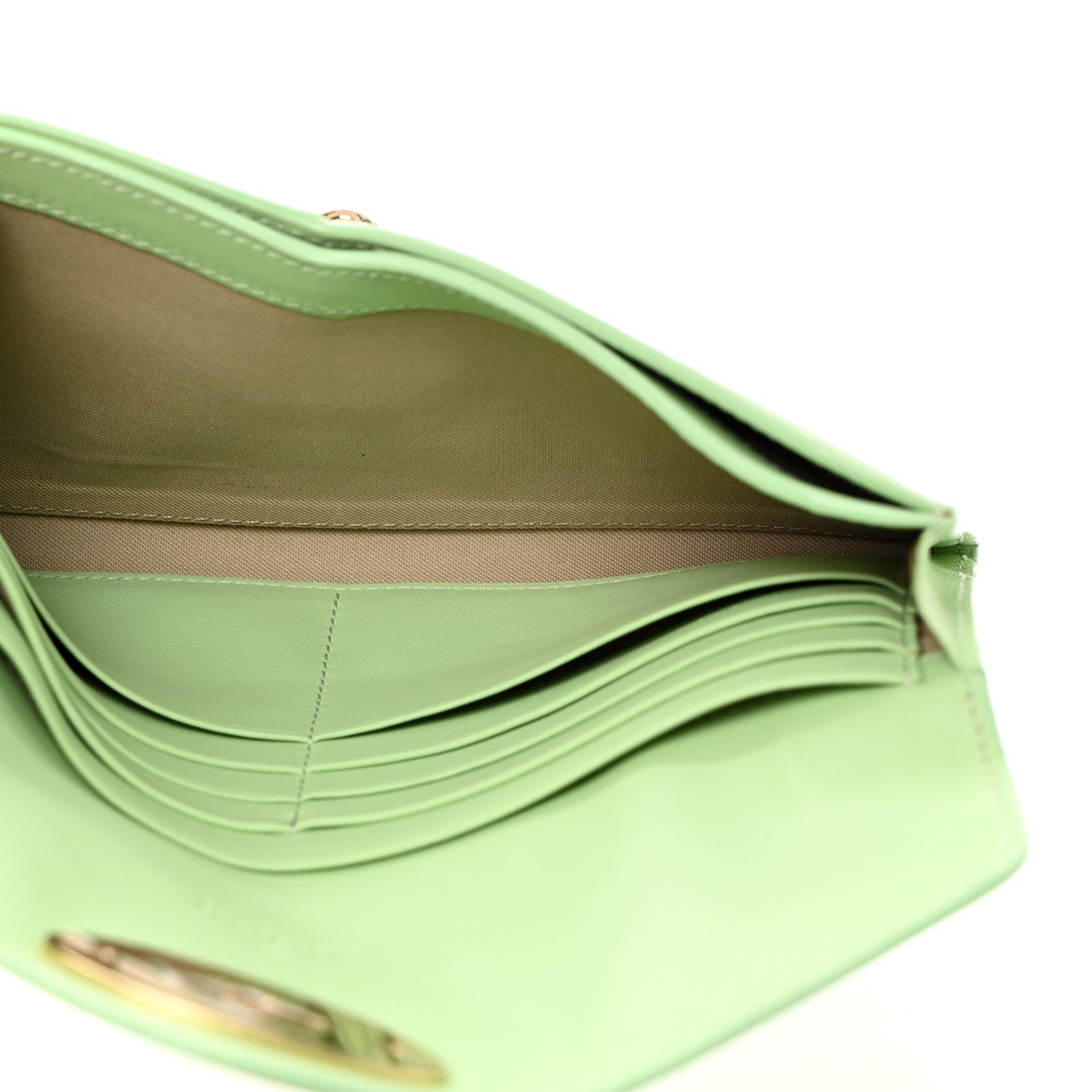 Mulberry Silky Classic Calfskin Envelope Long Wallet Mint 6 of 10