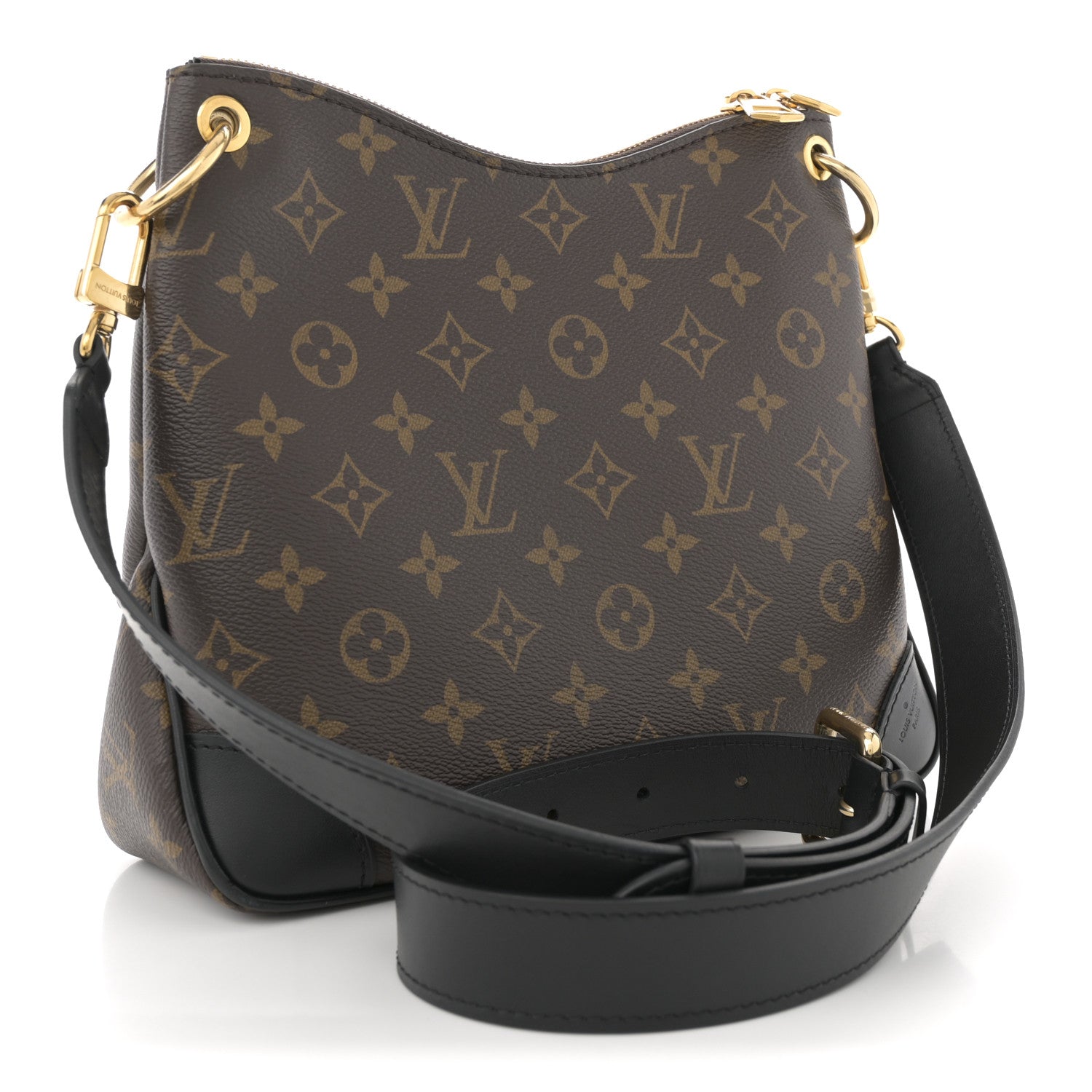 Louis Vuitton Monogram Odeon PM Black 2 of 8