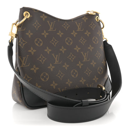 Louis Vuitton Monogram Odeon PM Black 2 of 8
