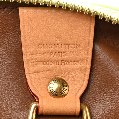 Louis Vuitton Calfskin Monogram Speedy P9 Bandouliere 30 Frozen Lime Vert Clair 9 of 14