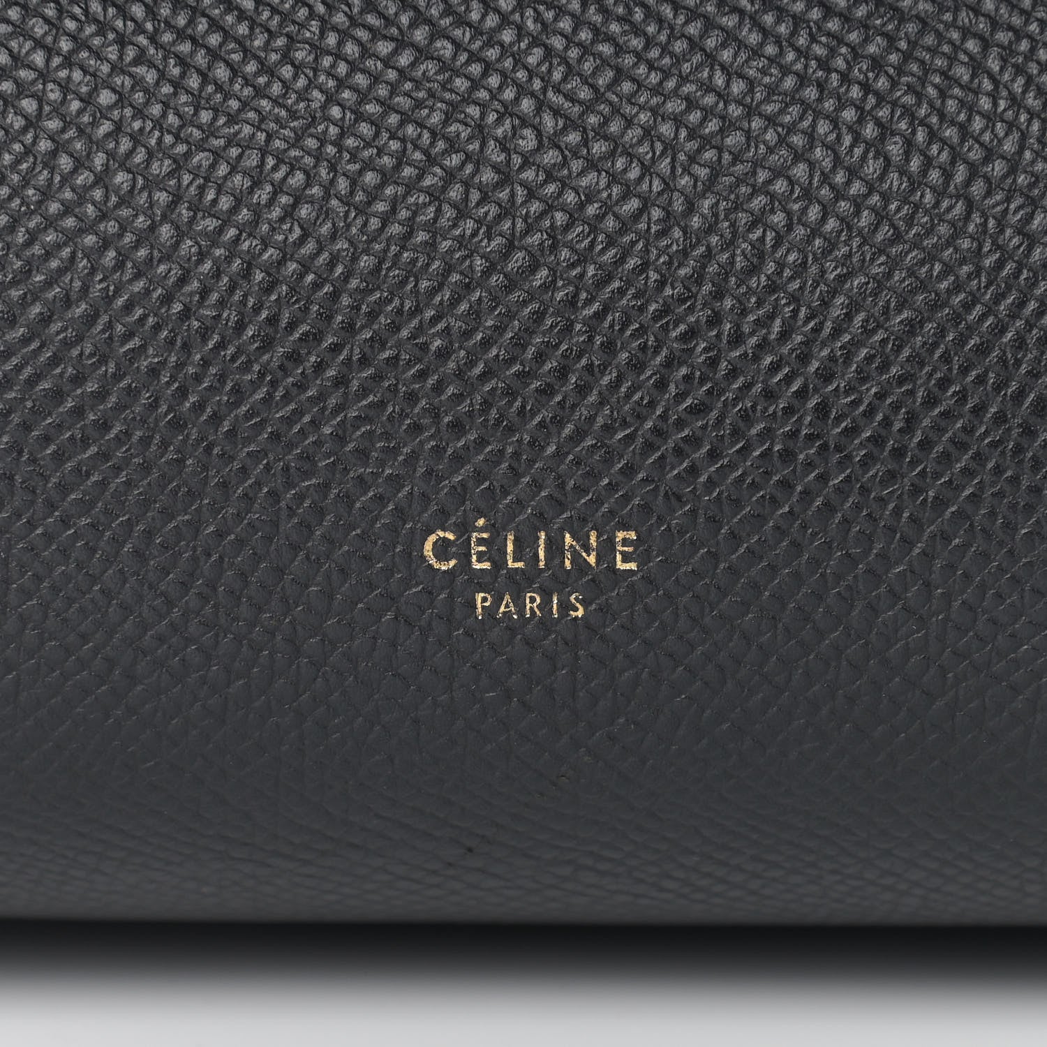 Celine Grained Calfskin Mini Belt Bag Black 6 of 12