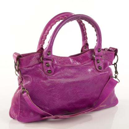 Balenciaga Chevre Classic Hardware First Magenta 4 of 11