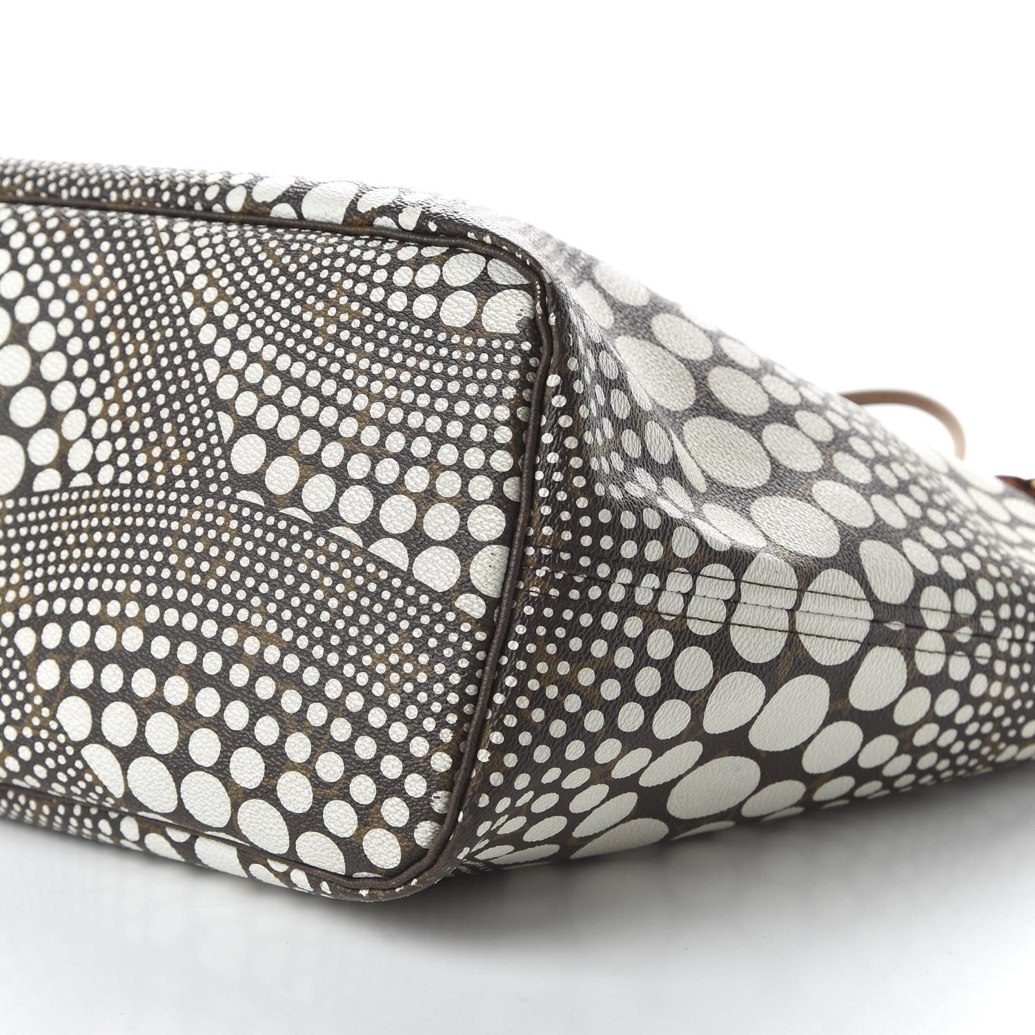 Louis Vuitton Monogram Kusama Waves Neverfull MM White 13 of 21