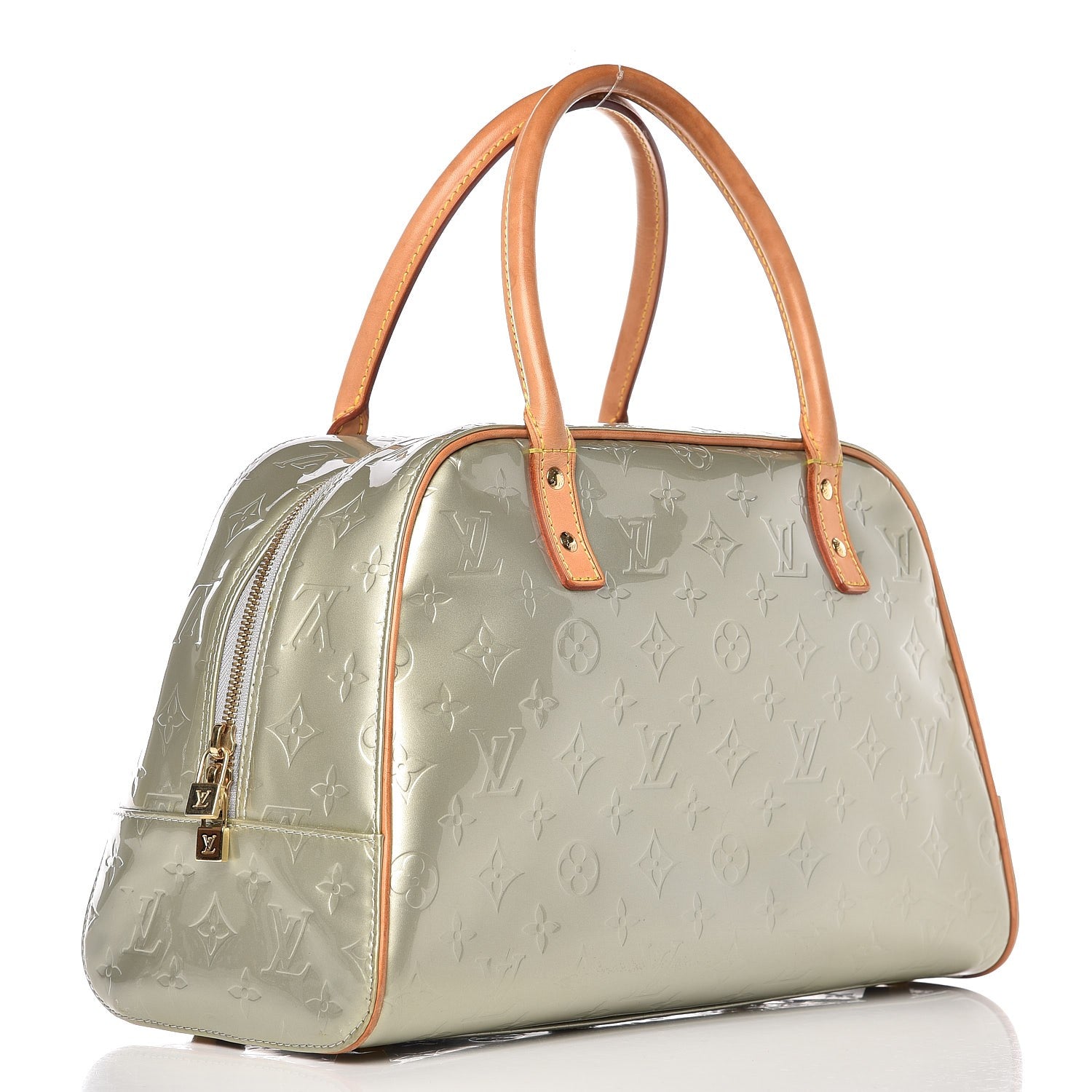 Louis Vuitton Vernis Tompkins Square Silver 7 of 8