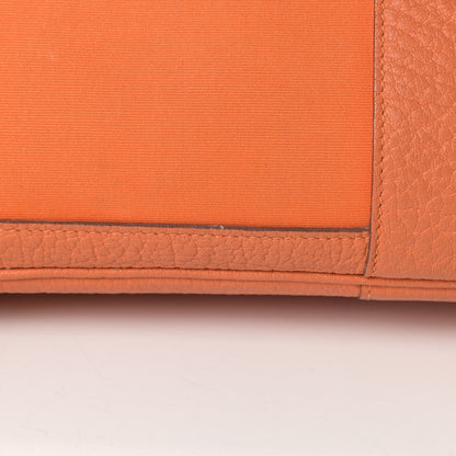 Hermes Toile Negonda Garden Party Tote 36 MM Orange 16 of 18