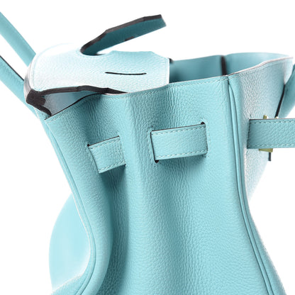 Hermes Togo Birkin 35 Bleu Atoll 11 of 36